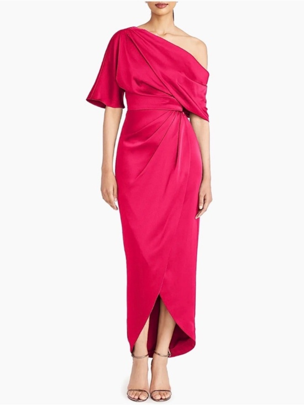 Theia Rayna One-Shoulder Gown Size 6 $795